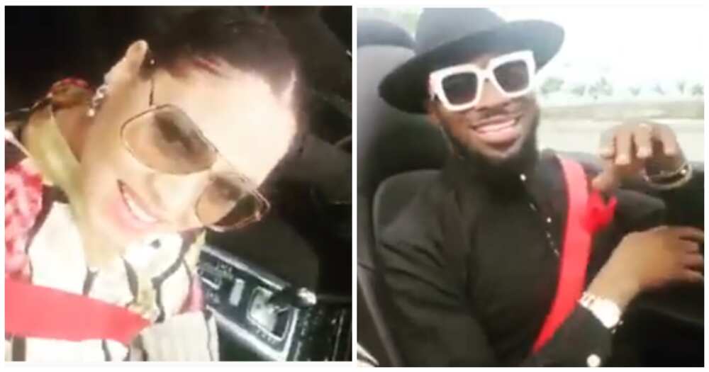 Singer D'banj and wife Lineo Didi Kilgrow loved up in new photo and videos