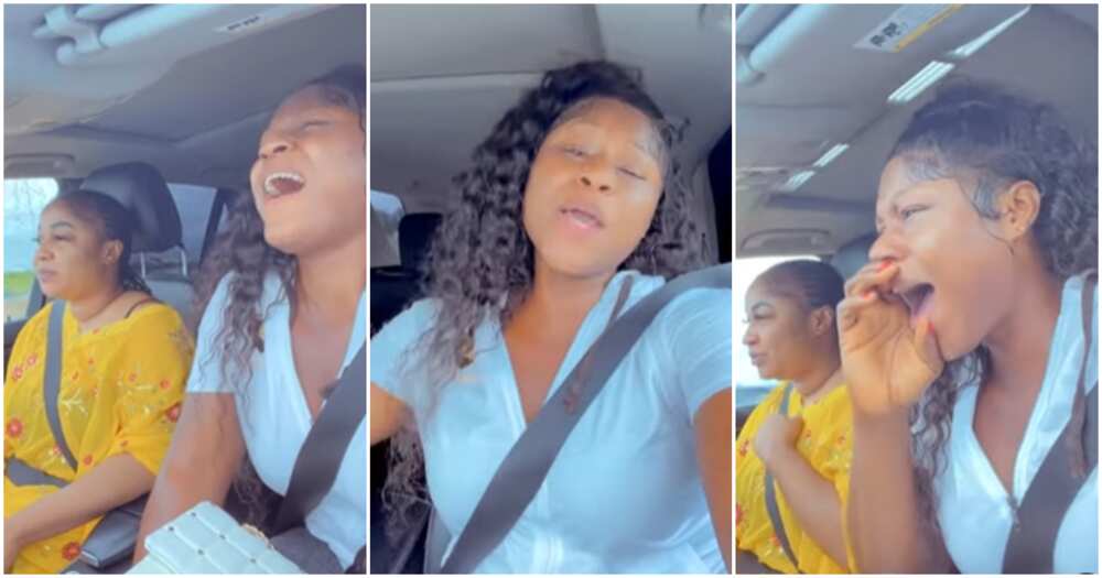 Photos of actress Destiny Etiko and her friend