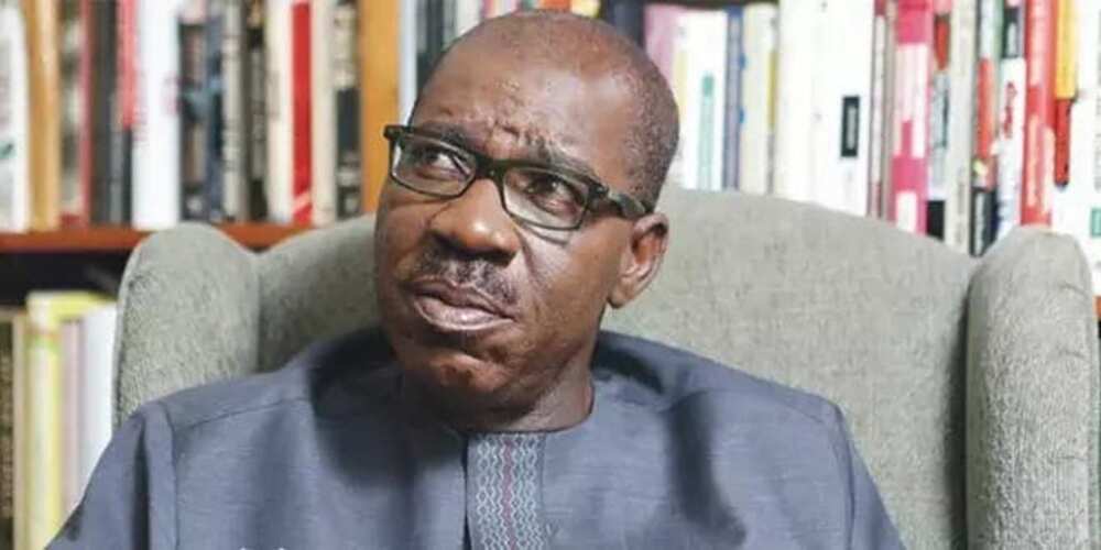 Da duminsa: Obaseki da 'yan takara biyu sun bayyana a sakatariyar APC don tantancewa