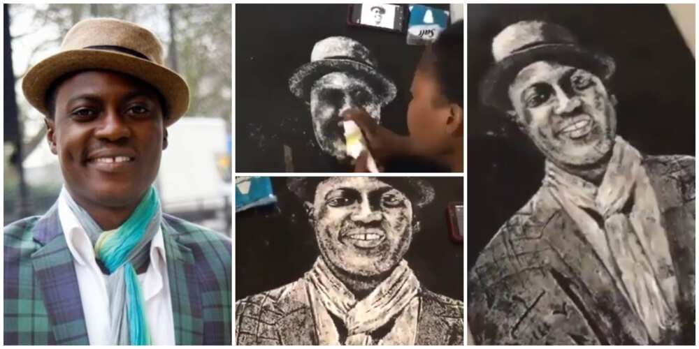 Sound Sultan: Artist pays tribute to singer.