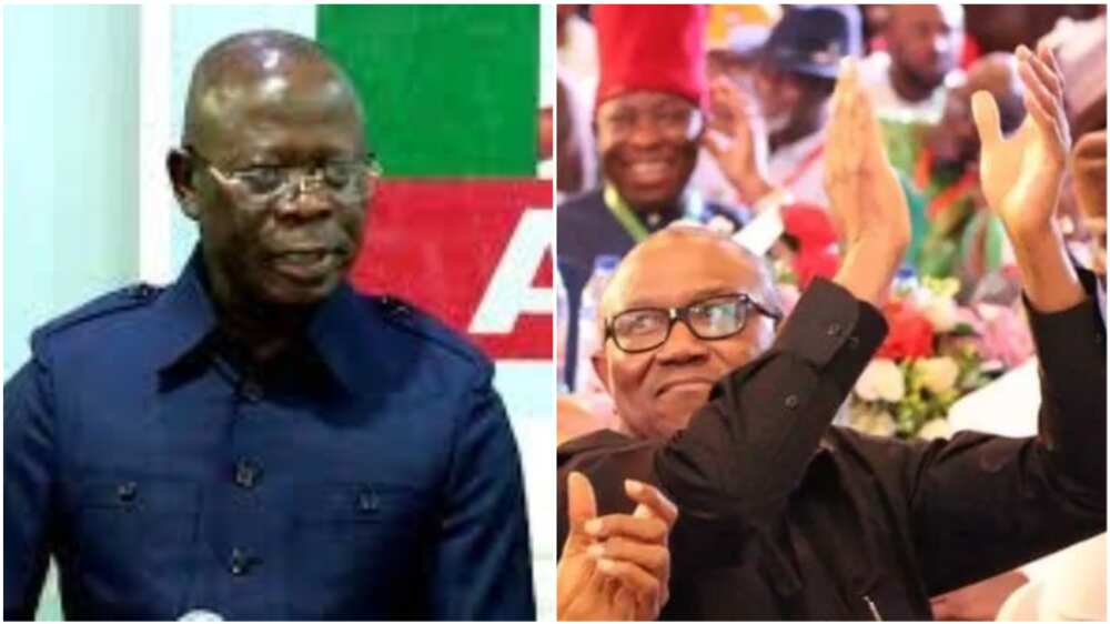 Adams Oshiomhole/Peter Obi/Labour Party/APC/2023 elections Adams Oshiomhole/Peter Obi/Labour Party/APC/2023 elections