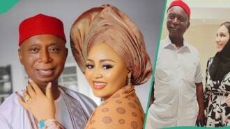 "Baba come squeeze face": Regina Daniels reacts to romantic video co-wife posted with Ned Nwoko