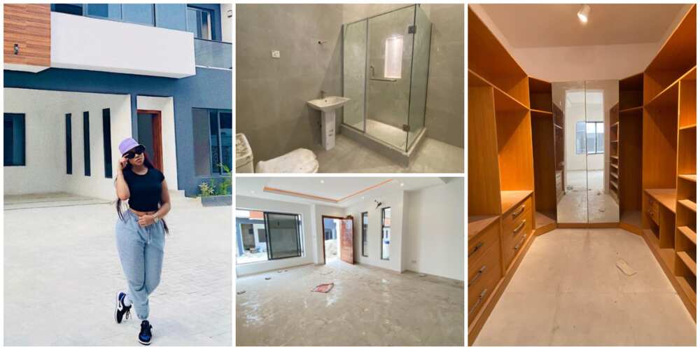 BBNaija's Nengi new home reportedly cost her N75 million, more photos of luxury mansion surfaces