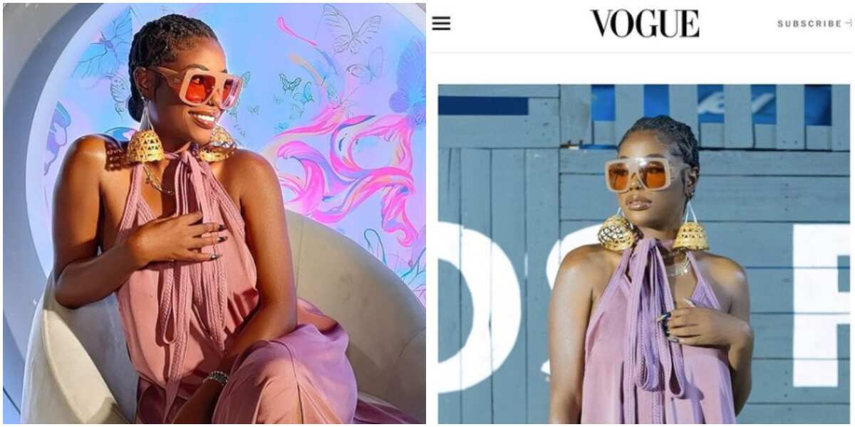 Davido's baby mama Sophie recognized by CNN, Vogue Magazine, over outfit to Lagos Fashion Week