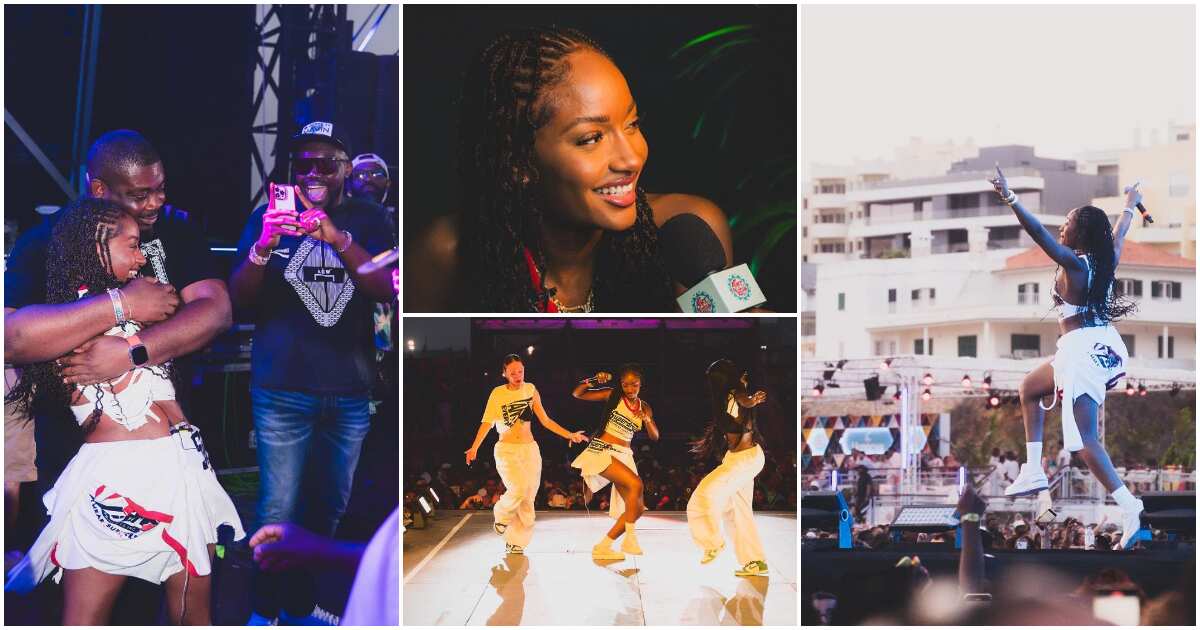 Ayra Starr abraça Don Jazzy no Afro Nation Show em Portugal, compartilha fotos e vídeos, muitas reações: “Proud Dad Vibe”