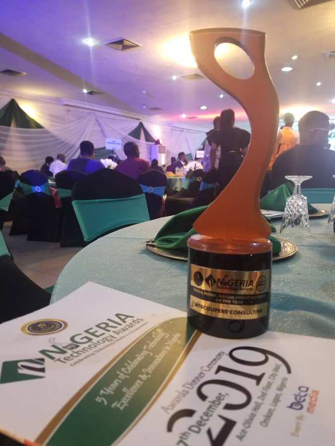 Webcoupers Consulting bags Social Media Management Company of the year award