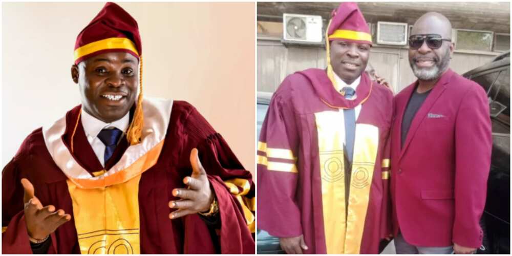 Muyideen Oladapo bags second degree