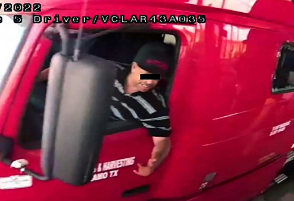 An image released by Mexico's National Migration Institute shows the alleged driver of a tractor-trailer in which some 50 migrants died in Texas An image released by Mexico's National Migration Institute shows the alleged driver of a tractor-trailer in which some 50 migrants died in Texas