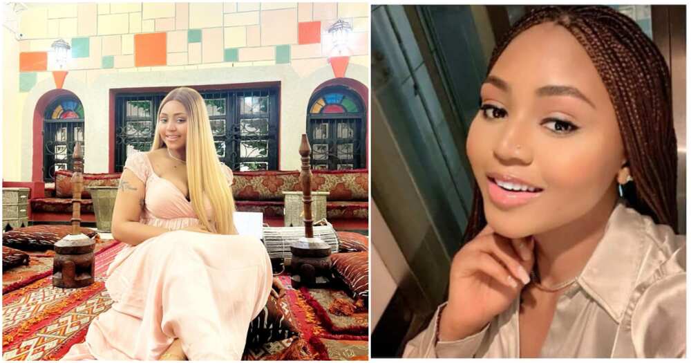 Regina Daniels Gives A Peep Into One Of Her Hubby Ned Nwokos Luxurious Traditional Parlours 7301