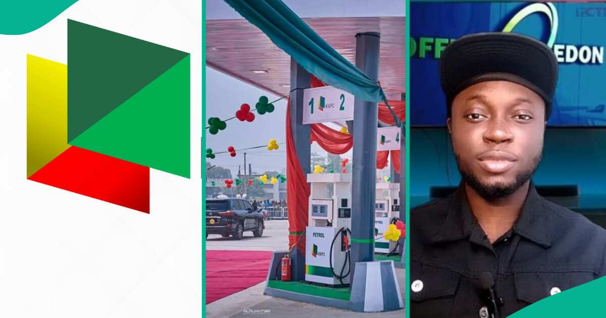 OMG! Abakaliki man gives update on the price of fuel at NNPC station, reveals the things he saw