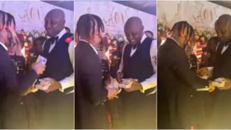 Beryl TV aef002d5fcbbd03e “He Don Tire”: Reactions Trail Isreal DMW’s Look at His Wedding, Videos Trend 