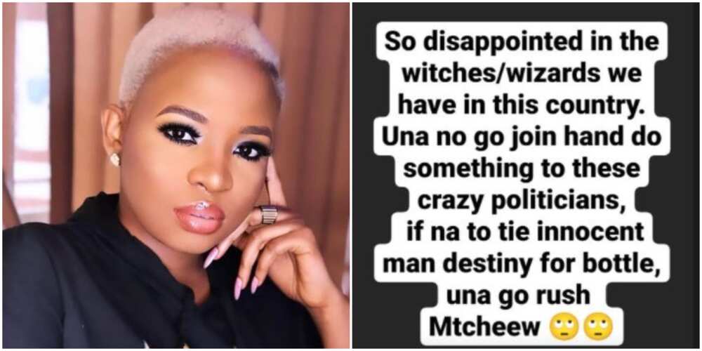 BBNaija’s Cindy Calls Out Nigerian Witches and Wizards for Doing Nothing About Country’s Politicians