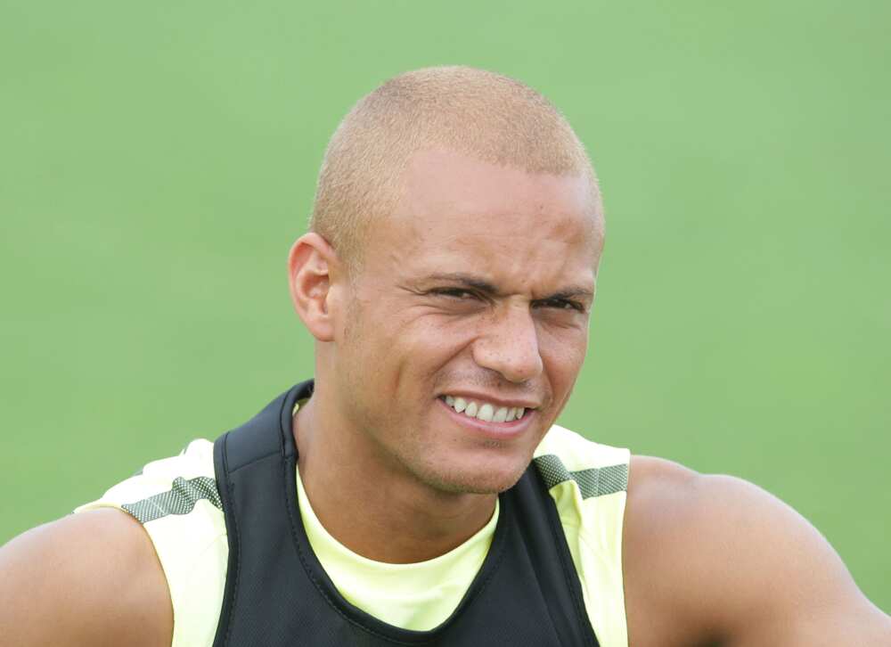 Wes Brown in action on the pitch