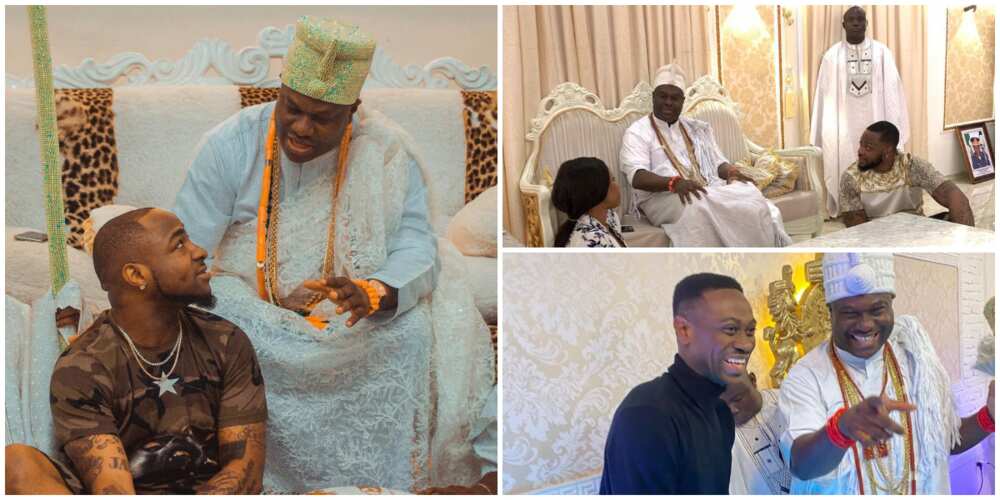 11 Nigerian celebrities who have been spotted with Ooni of Ife Oba Adeyeye Ogunwusi