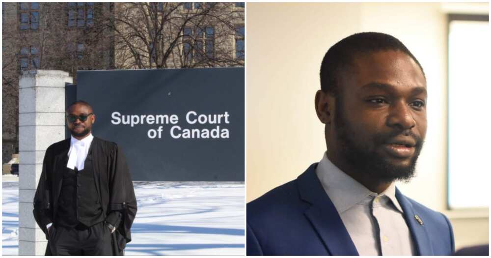 Joy as Nigerian man becomes a licensed lawyer in Canada
