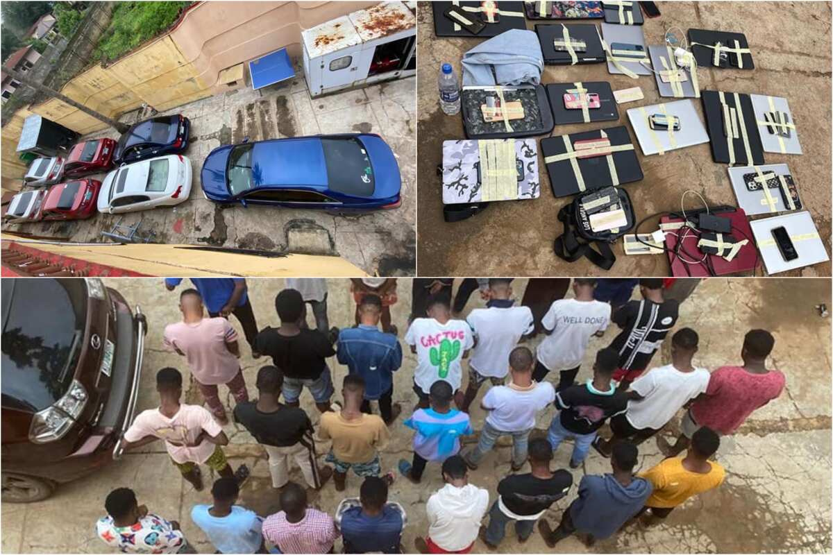 EFCC arrest 30 suspected 'Yahoo Yahoo Boys in Ilorin, recovers valuable items