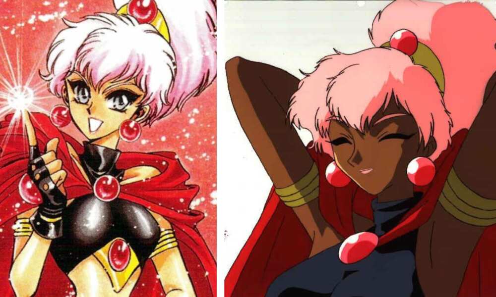 black anime characters