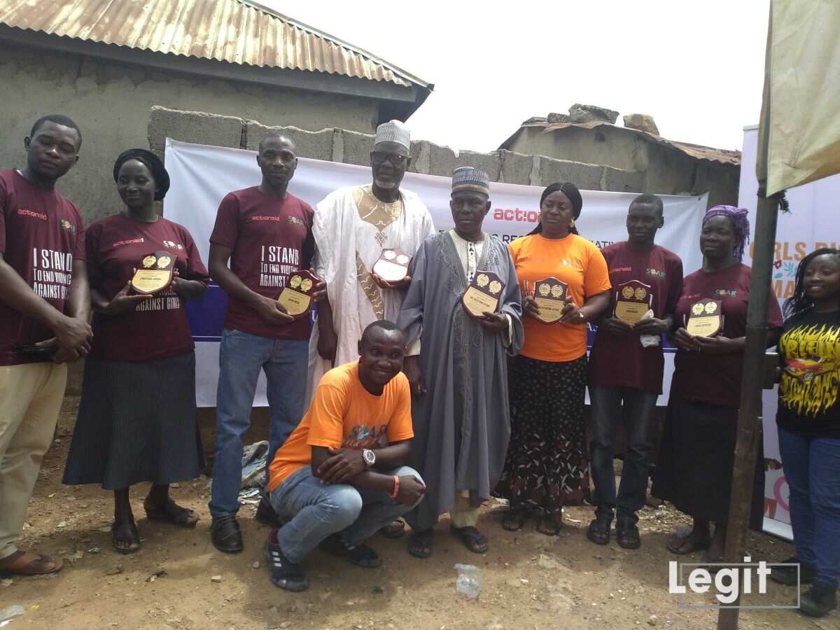 Traditional leader, son, 5 others bag awards for standing against gender-Based Violence in Abuja community