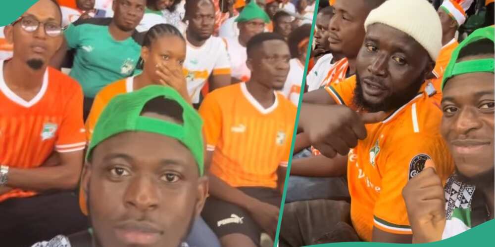 Video shows Nigerian man taunting Ivory Coast football fans over their AFCON loss