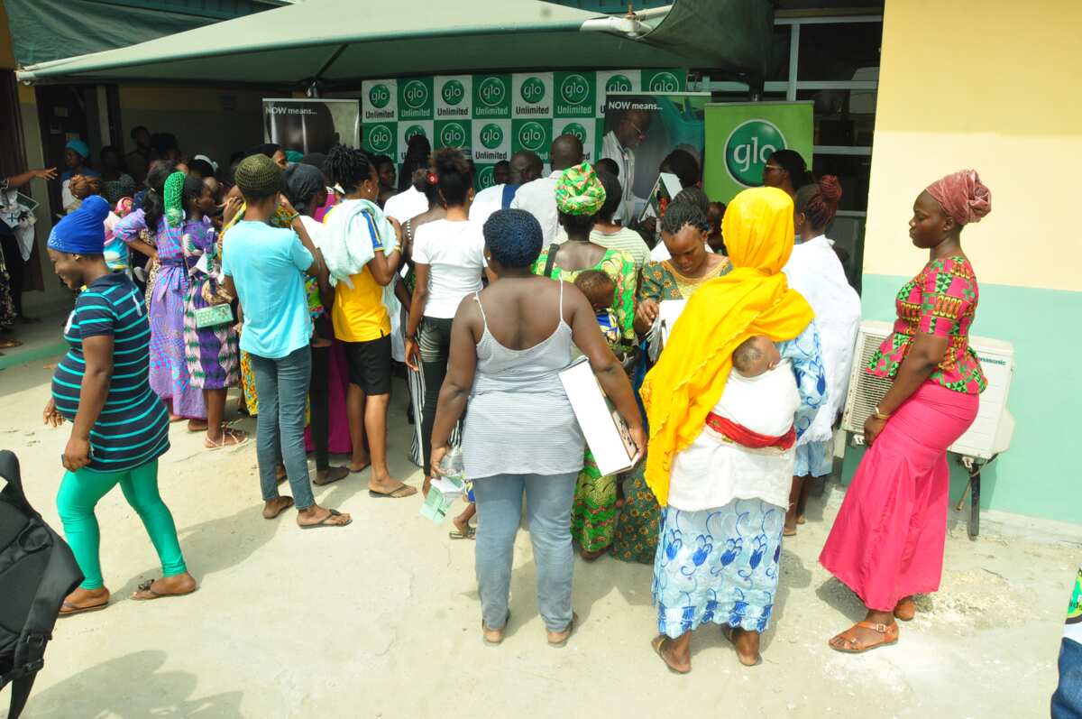 Scores of expectant mothers get maternity kits courtesy GLO, AHN