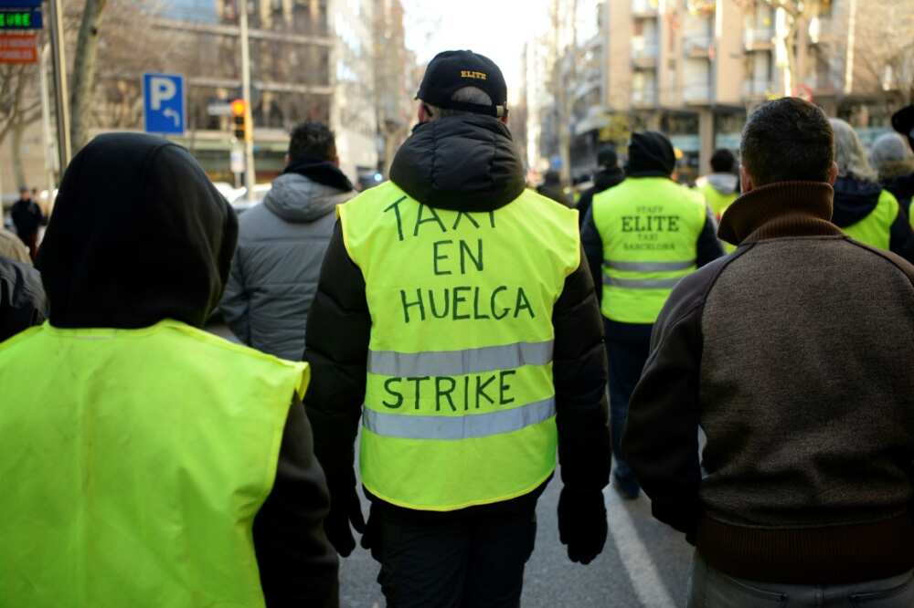 Barcelona taxi drivers protested competition from ride-hailing companies like Uber and Cabify in 2018 and 2019, prompting the introduction of restrictions by city authorities