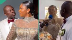 "The best Way to Say Wedding Vows": Bride Goes Viral on Social Media as She Mixes Marital Vows