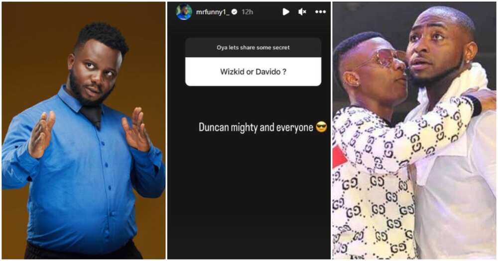 Photos of Sabinus, Davido and Wizkid Photos of Sabinus, Davido and Wizkid