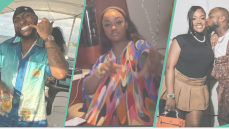 Davido and Chioma enjoy a splendid boat cruise in Jamaica, video leaves many gushing: "Jaye lo"