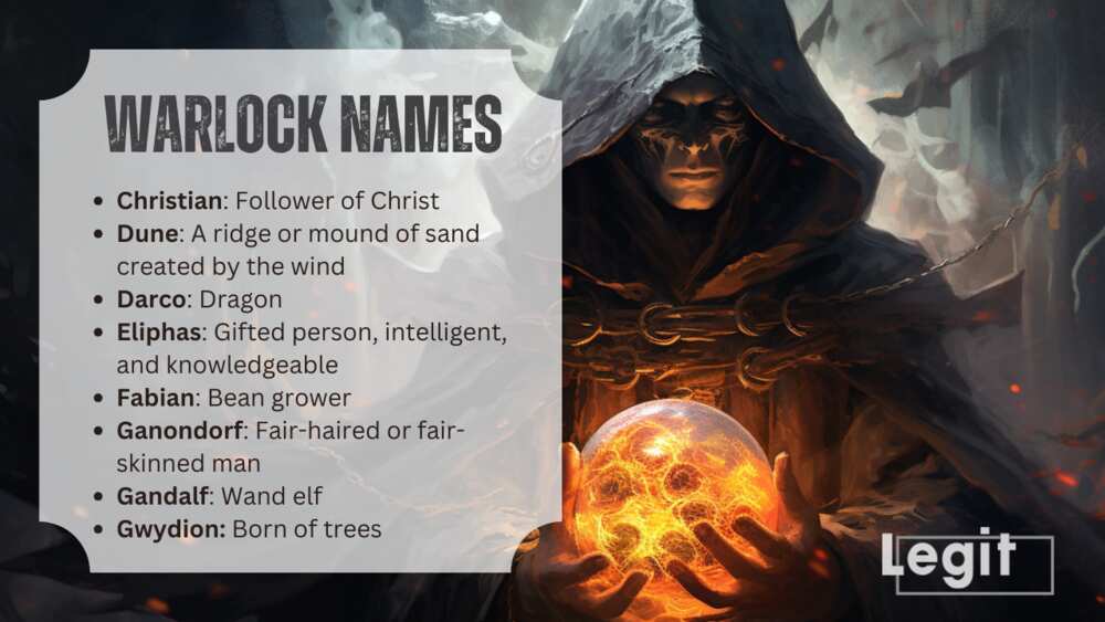 warlock names