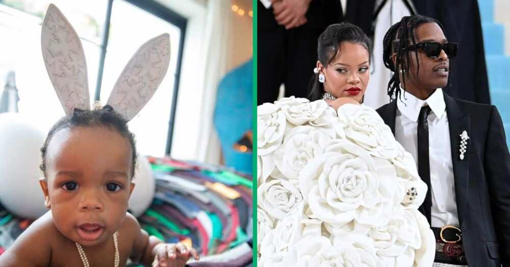 Rihanna and A$AP Rocky celebrated RZA's second birthday