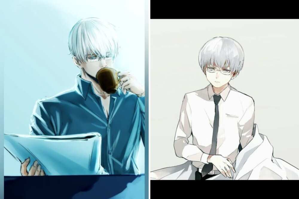 Best white haired anime characters