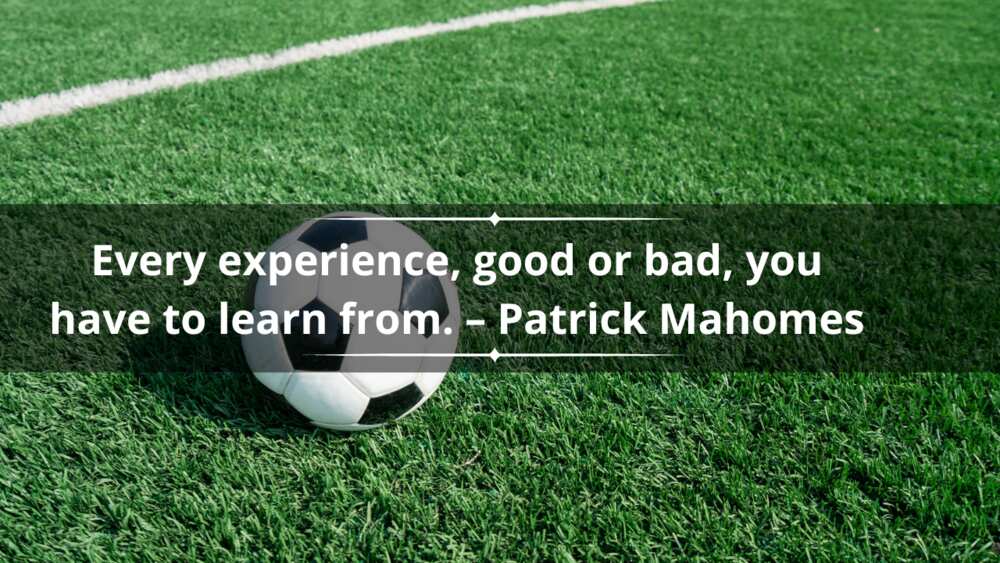 Football quotes about life