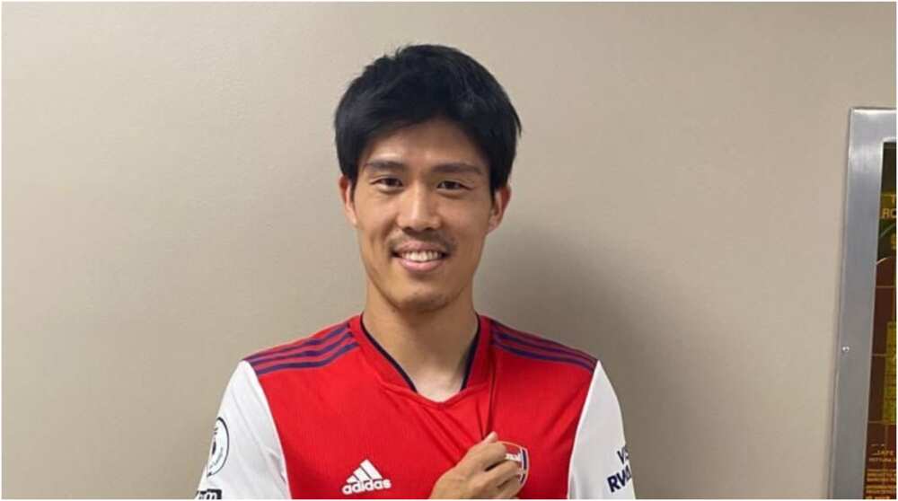 Premier League Club Arsenal Announce Signing Of Japanese International Defender On Transfer Deadline Day Legit Ng