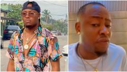 "Lagos boy don lose guard": Actor Lege Miami & manager's iPhones stolen in Abuja, he cries out in new video