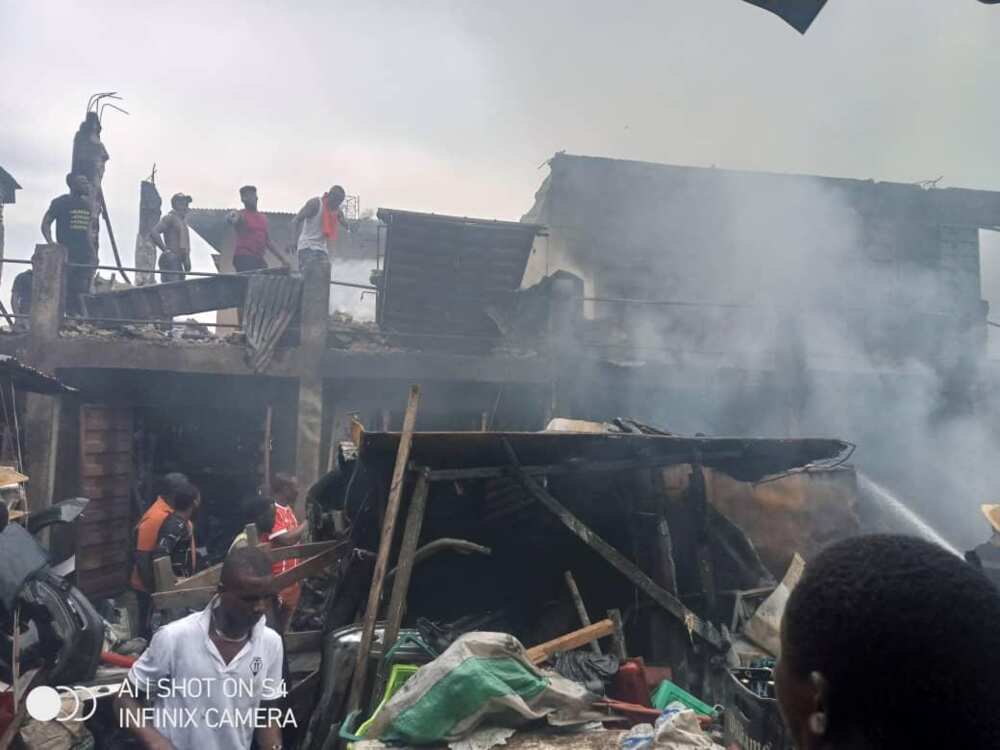 Gobara a Ibadan. Gobara a Ibadan.