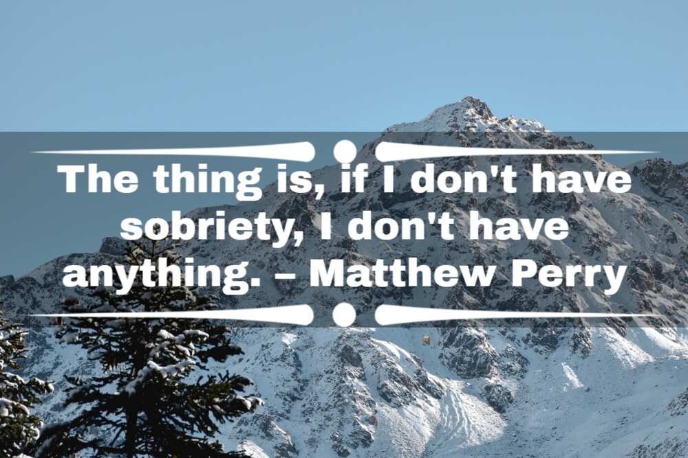 Sobriety quotes for celebrities