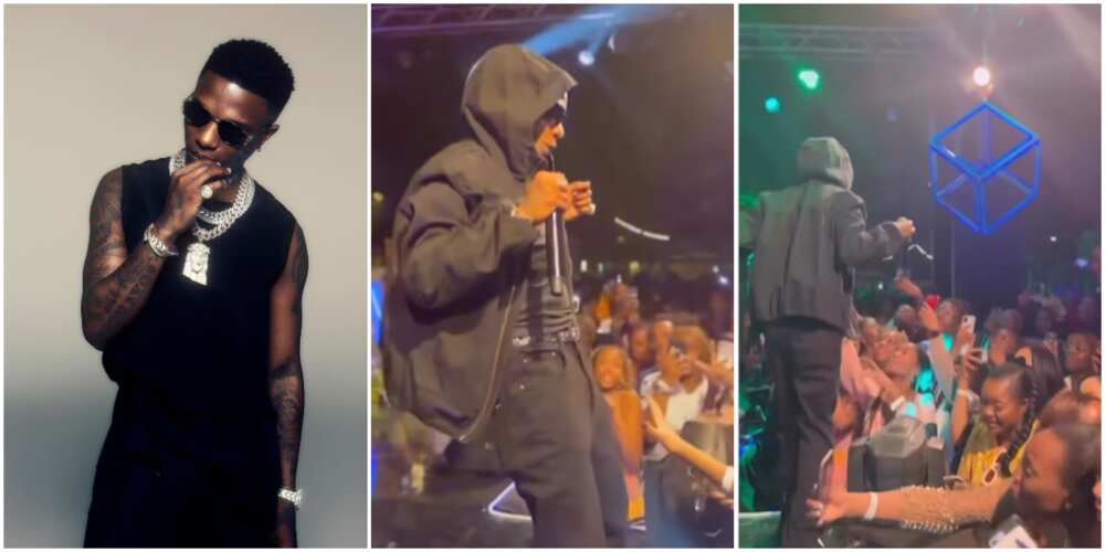 Wizkid performs on Christmas Day