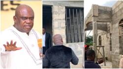 Pastor gives 46 domestic staff a parcel of land each, every plot worth N6m, says it's from tithes and offering
