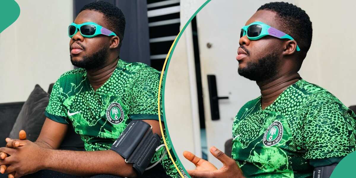 See what Cute Abiola did before Super Eagles played with Ivory Coast (Photos)