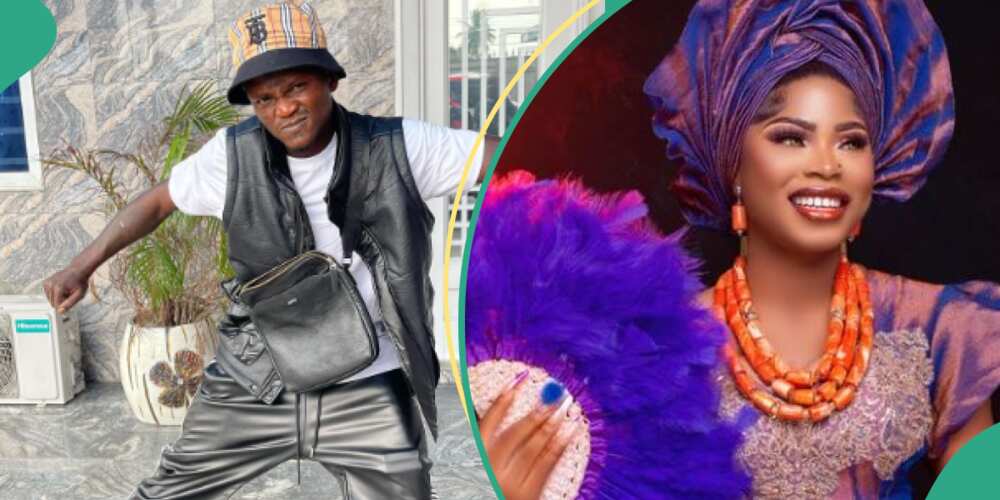 Singer Portable and his wife Bewaji Singer Portable and his wife Bewaji