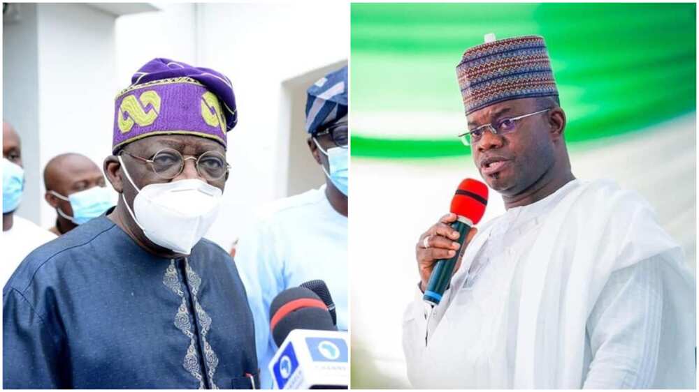 Presidency 2023: Yahaya Bello Advises Tinubu Against Contesting