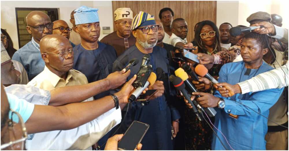Dele Alake, President Bola Tinubu Dele Alake, President Bola Tinubu