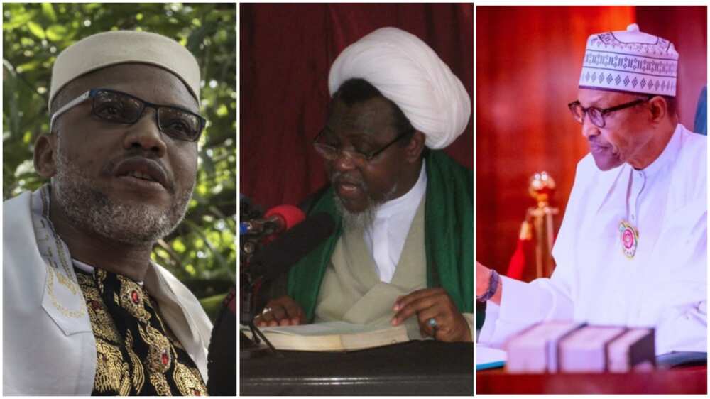 President Muhammadu Buhari/Nnamdi Kanu/Ibrahim El-Zakzaky/Supreme Court/Naira Redesign/Naira Scarcity/2023 Election