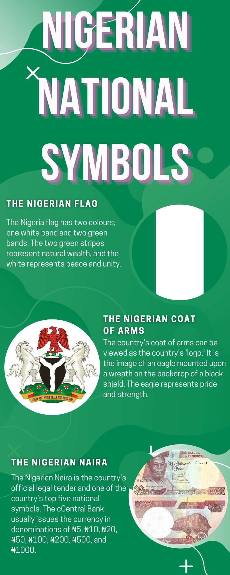 11 national symbols of Nigeria and their meanings explained Legit.ng