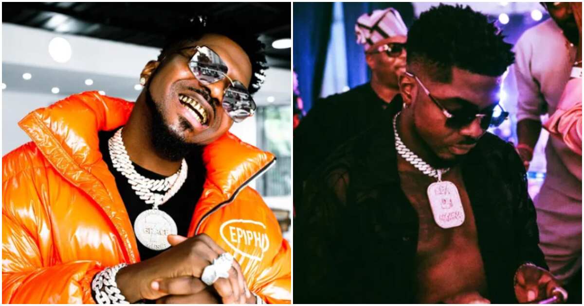 Skiibii teases hawker with $100 note as he buys popcorn in Lagos traffic, video stirs mixed reactions online