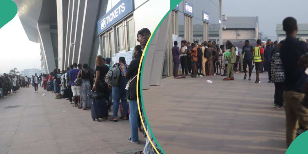 It was gathered that passengers were not asked to book ticket at the railway station in Lagos
