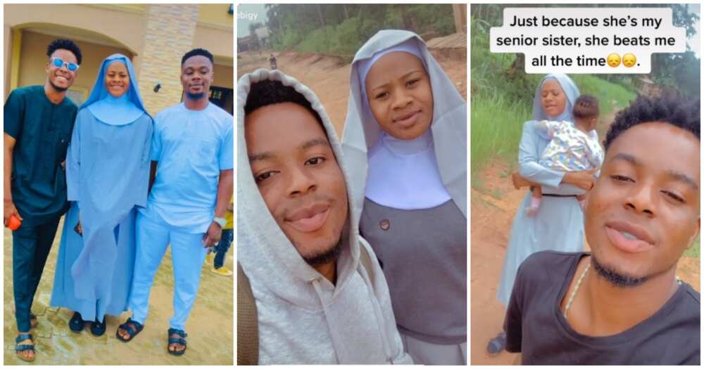 Catholic nun, fine nun, pretty nun stuns Nigerians, nuns latest news