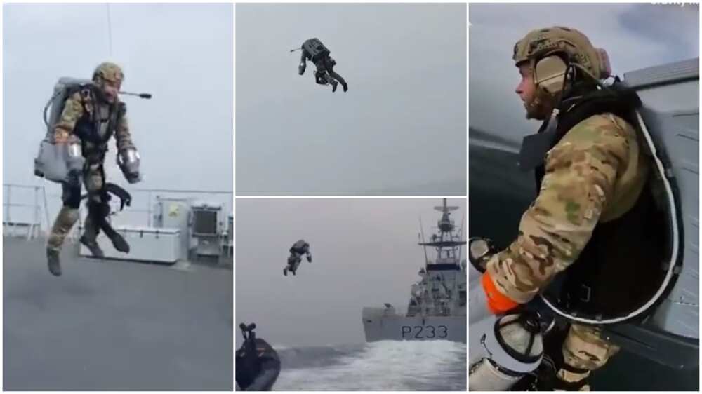 UK Army tests suit that can make their soldiers fly in the air, video stirs reactions