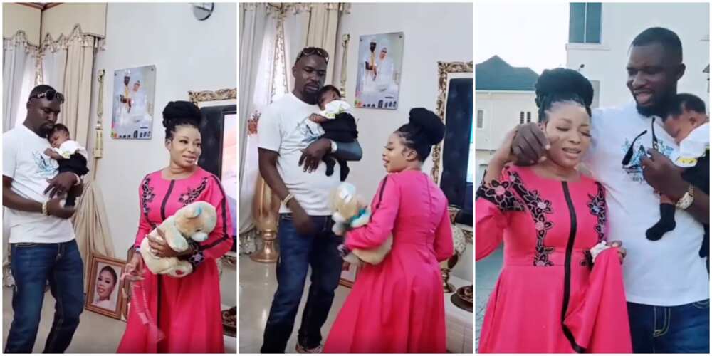 Lizzy Anjorin and her hubby dance