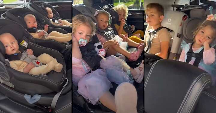 Mum of 5 shows off kids, triplets